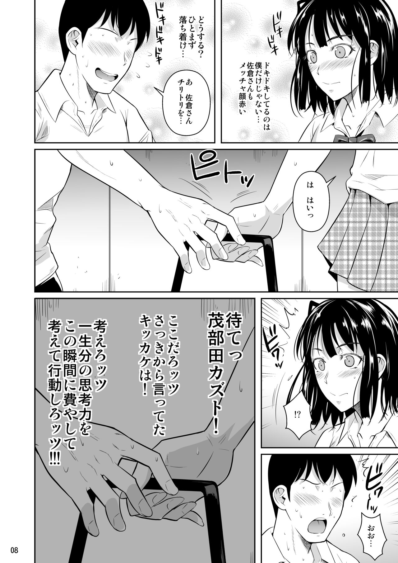 Bocchi no Mob ga Tadashii Sentaku o Shite Seiso Shoujo to Tsukiau. Mochiron Sex mo Suru page 9 full