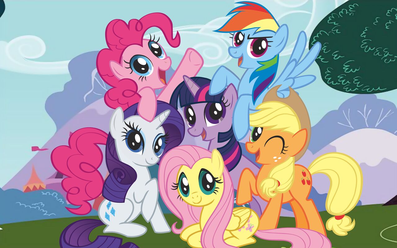 Come Relax With The Mane Six page 1 full