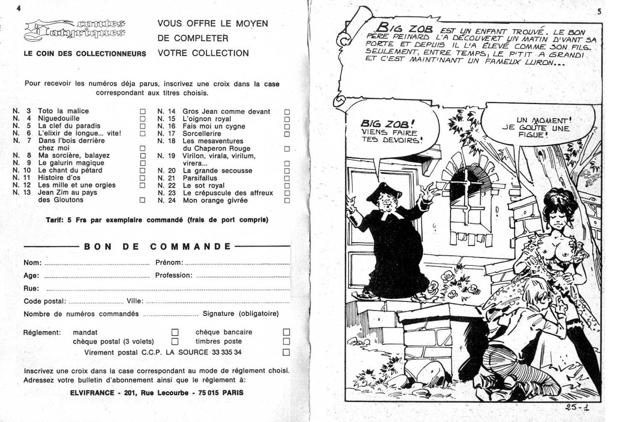 PFA - Contes satyriques #25 Le gland d'Espagne page 3 full