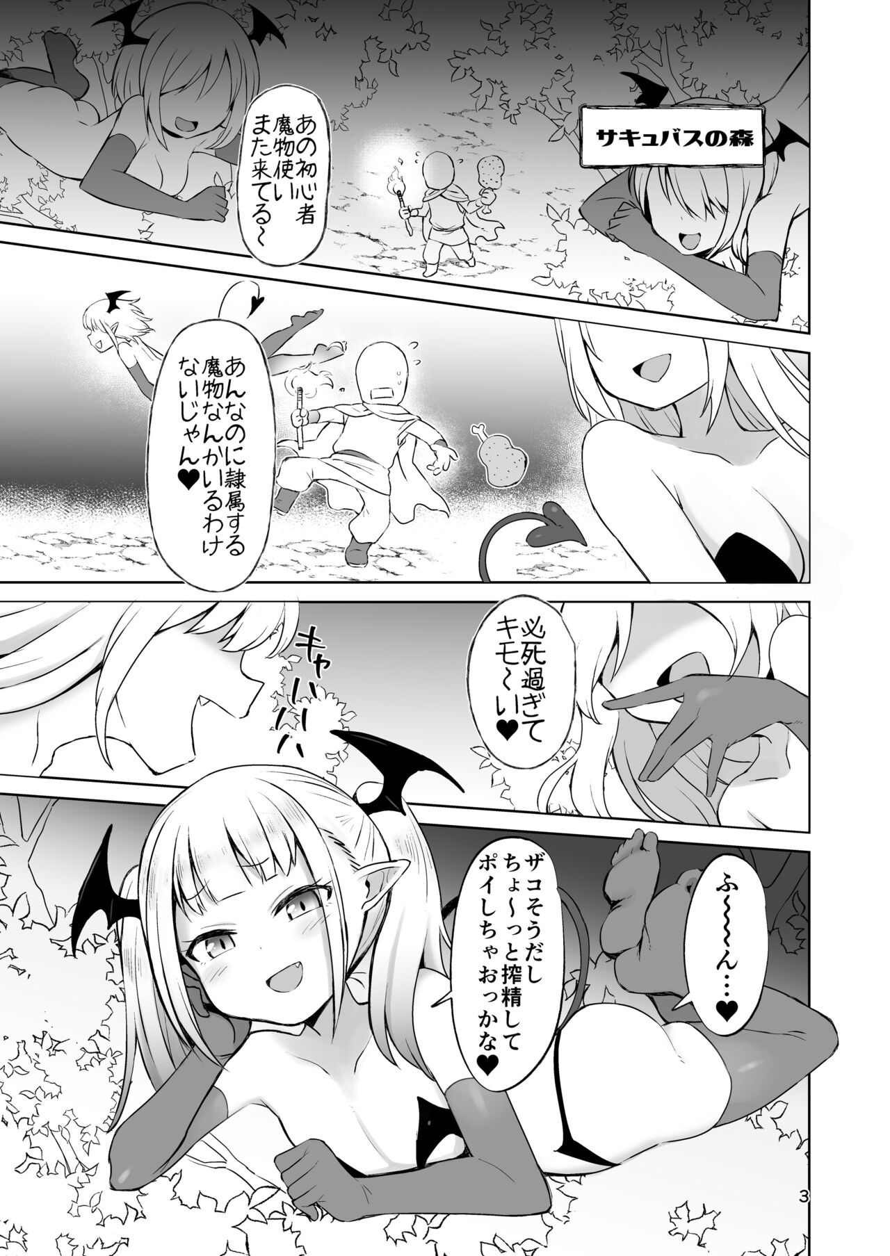 MSGK Succubus ga Nakama ni Shite Hoshisou ni Kochira o Miteiru page 4 full