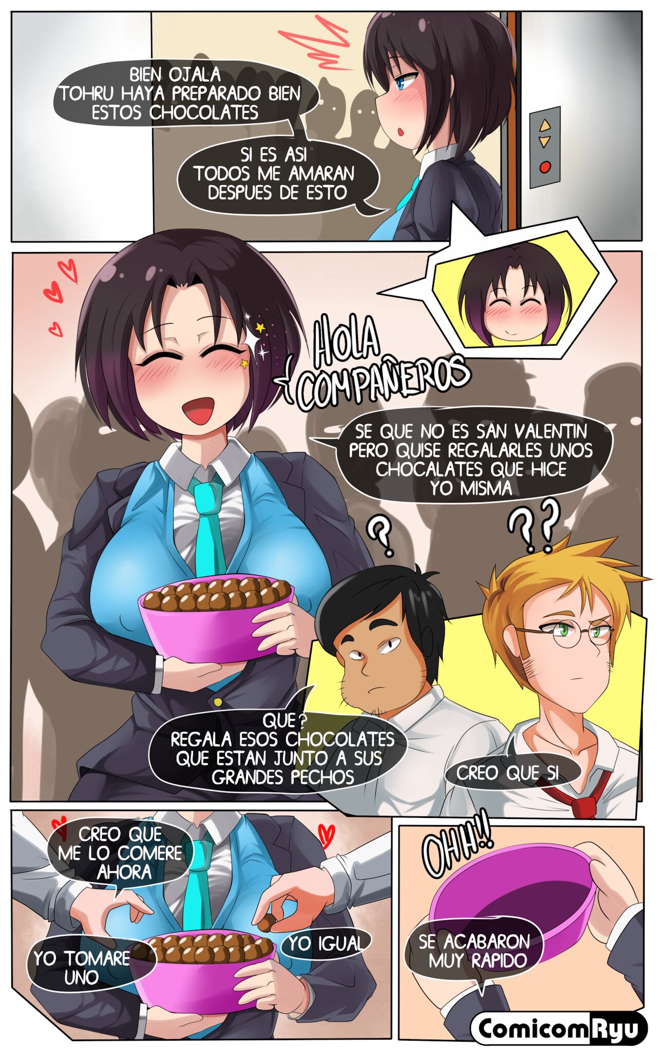 Elma en la oficina page 6 full