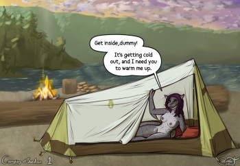 Camping at Sundown cover