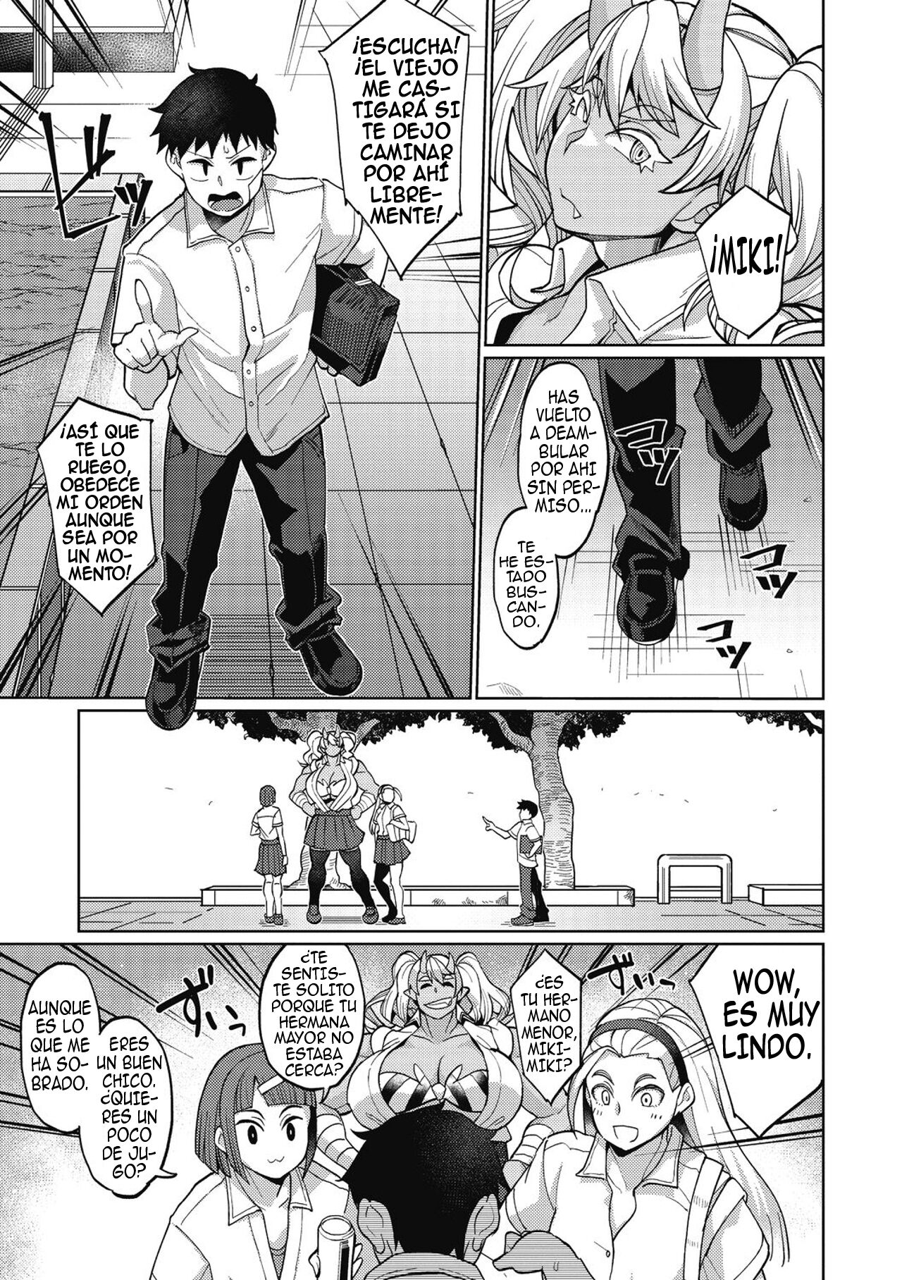 Oni Musume no Aibou | Una Chica Oni Y Su Amado Companero page 3 full