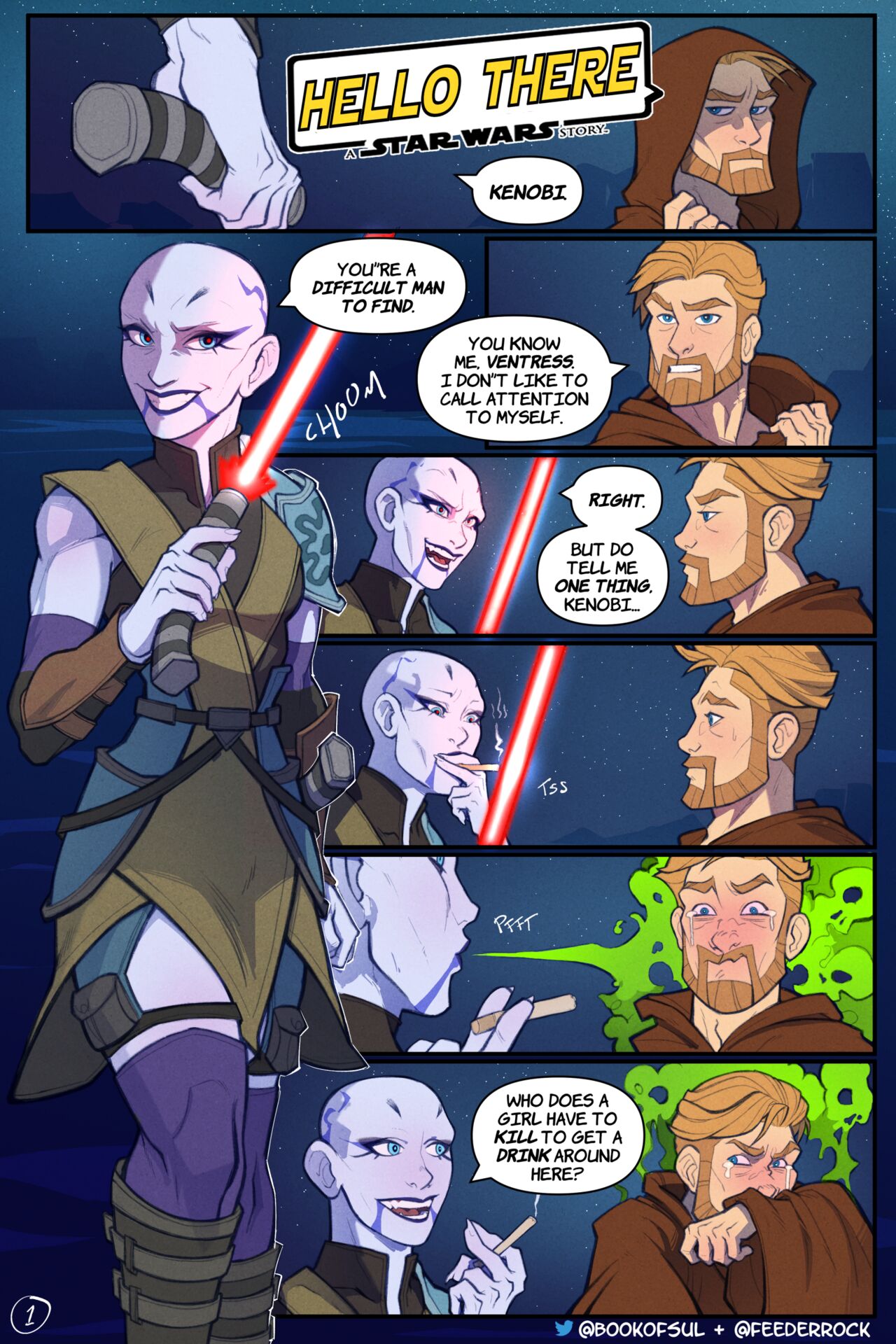 Hello There: A Star Wars Story page 1 full