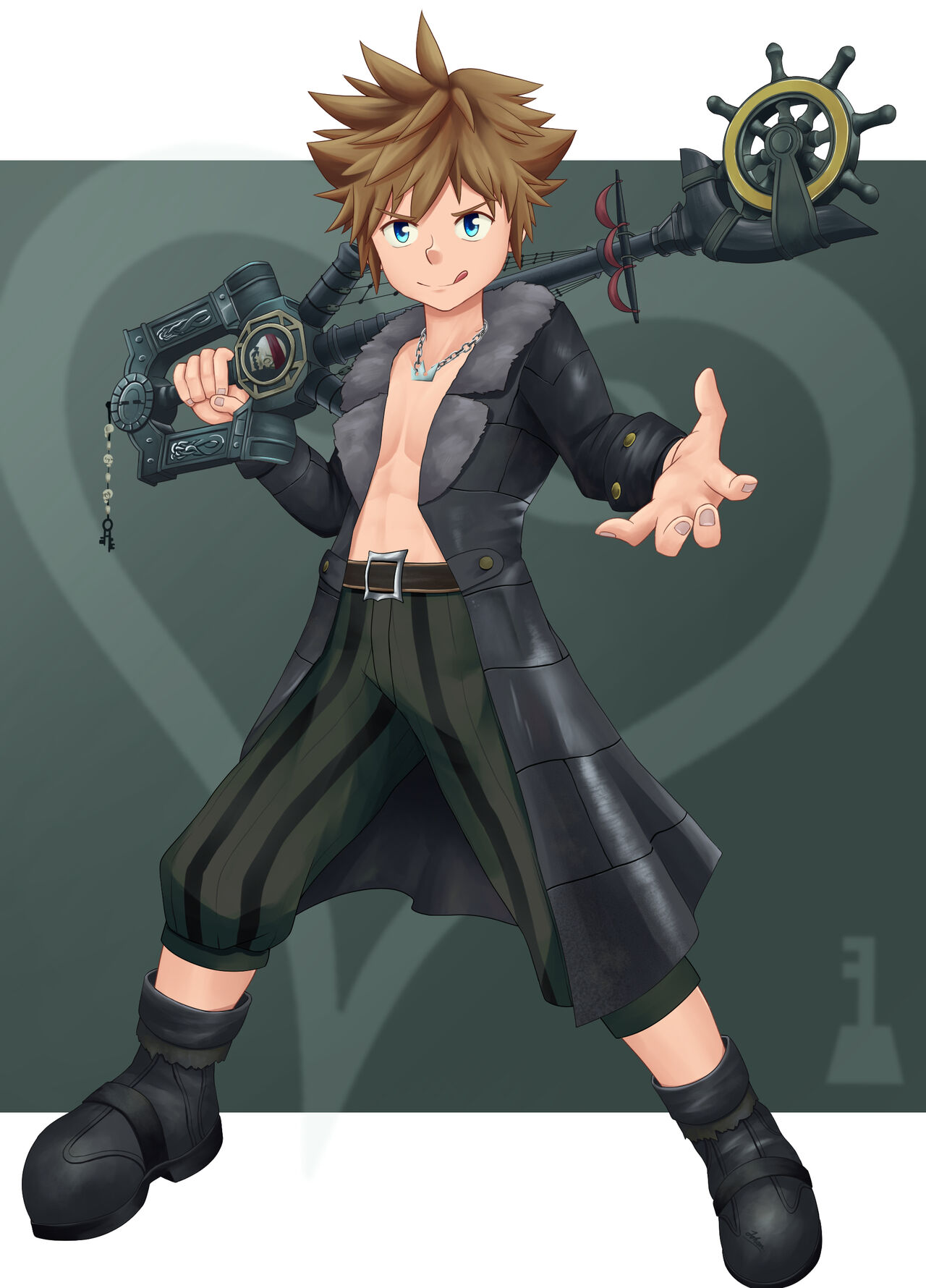 Kingdom Hearts - Pirate Sora page 3 full
