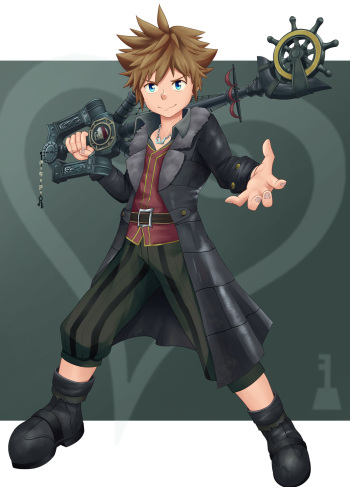 Kingdom Hearts - Pirate Sora cover