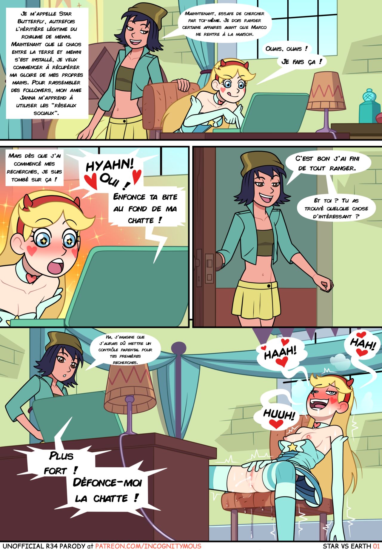 Star vs Earth - page 1 full