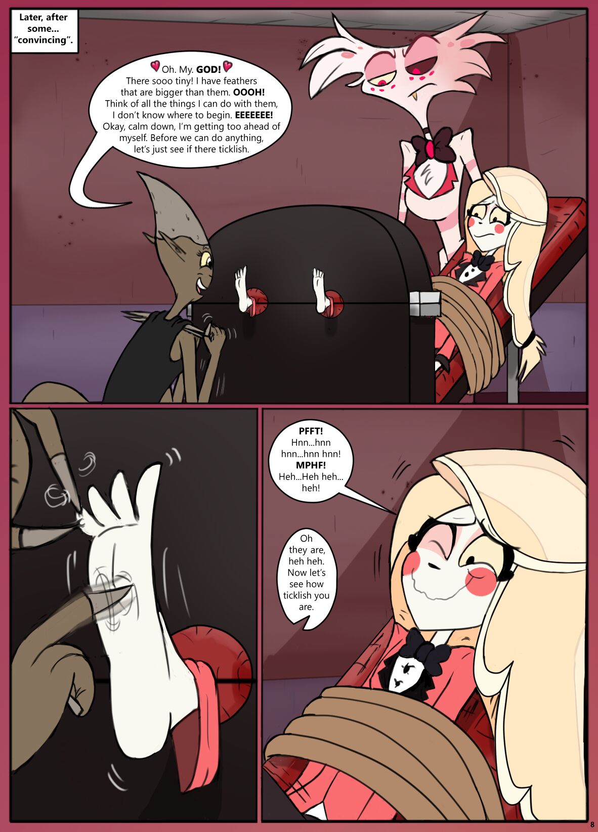 The Ticklish Princess Of Hell page 1 full