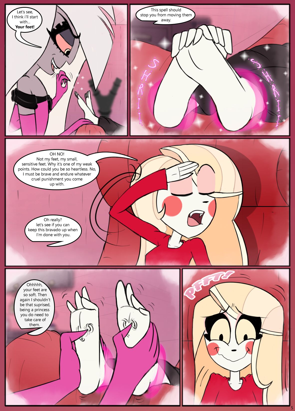 The Ticklish Princess Of Hell page 9 full