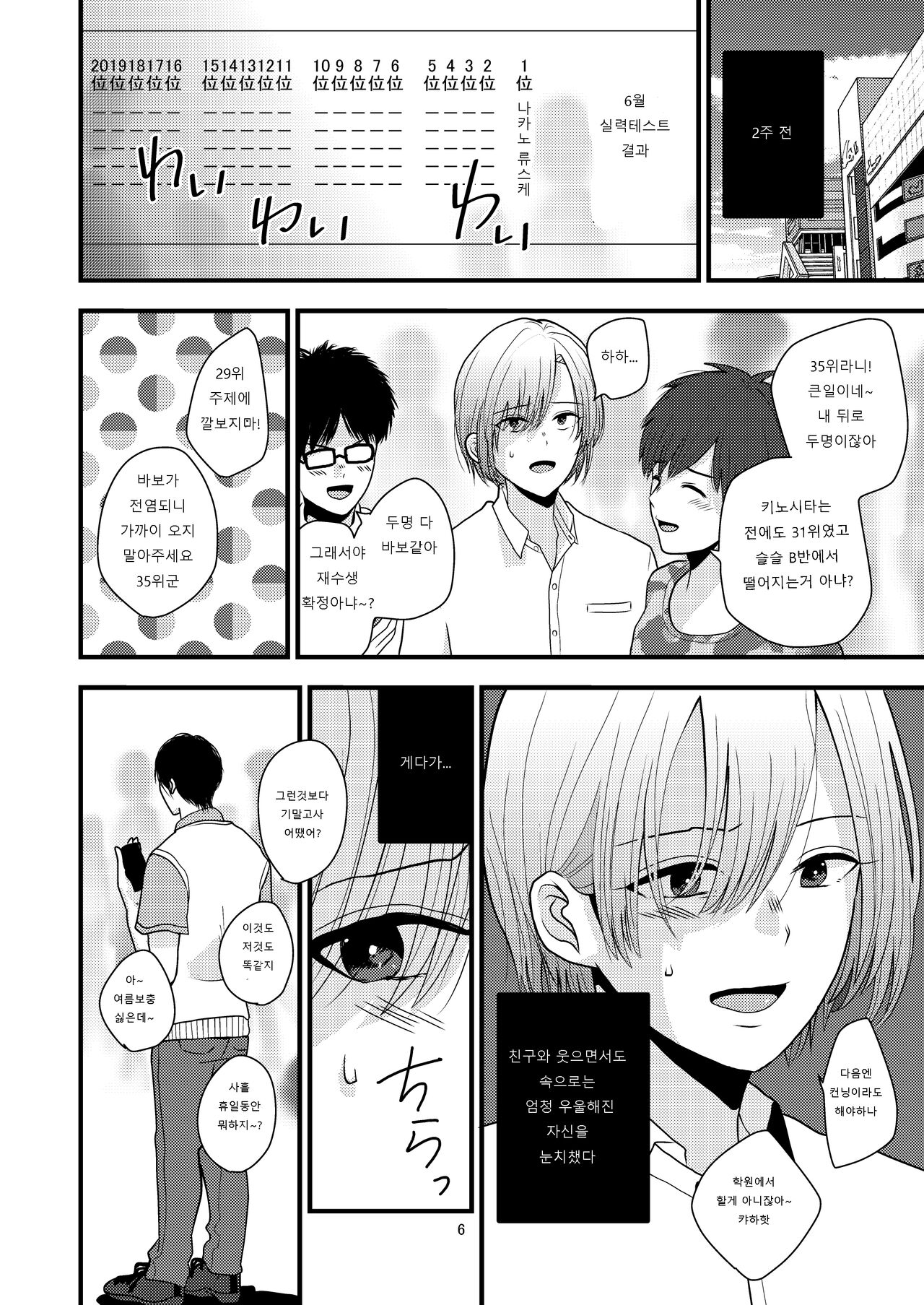 Maketakunai kara Tojikomeru. | 지고싶지 않아서 가두다. page 6 full