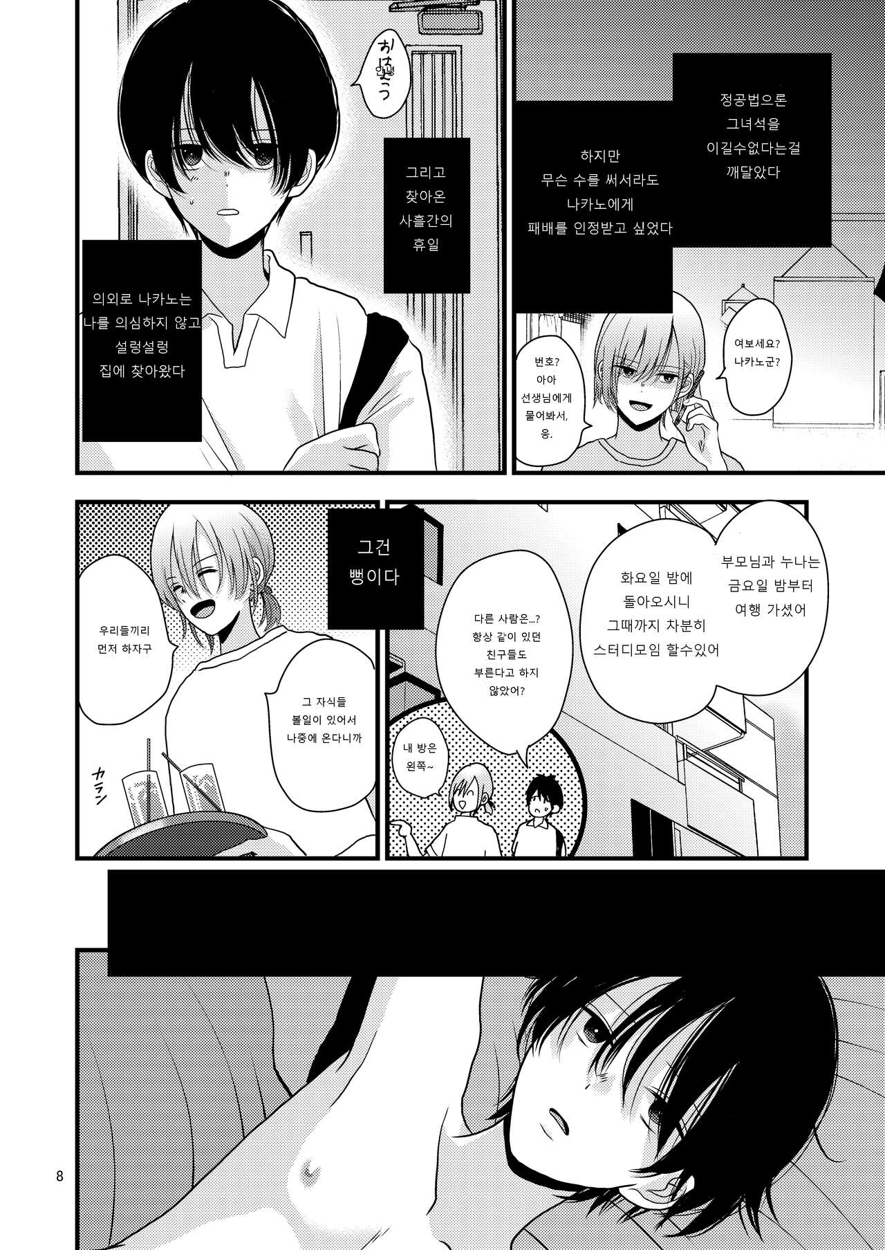 Maketakunai kara Tojikomeru. | 지고싶지 않아서 가두다. page 8 full