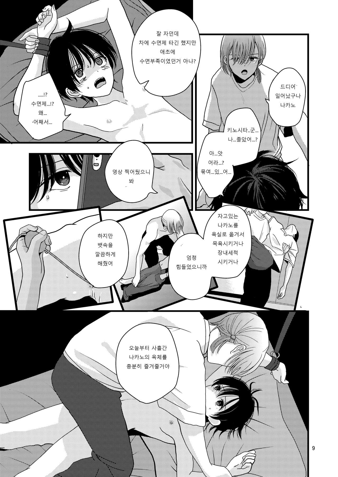 Maketakunai kara Tojikomeru. | 지고싶지 않아서 가두다. page 9 full