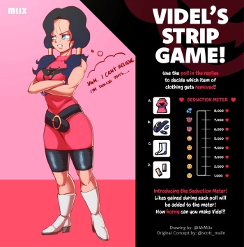 Videl's Strip Game cover