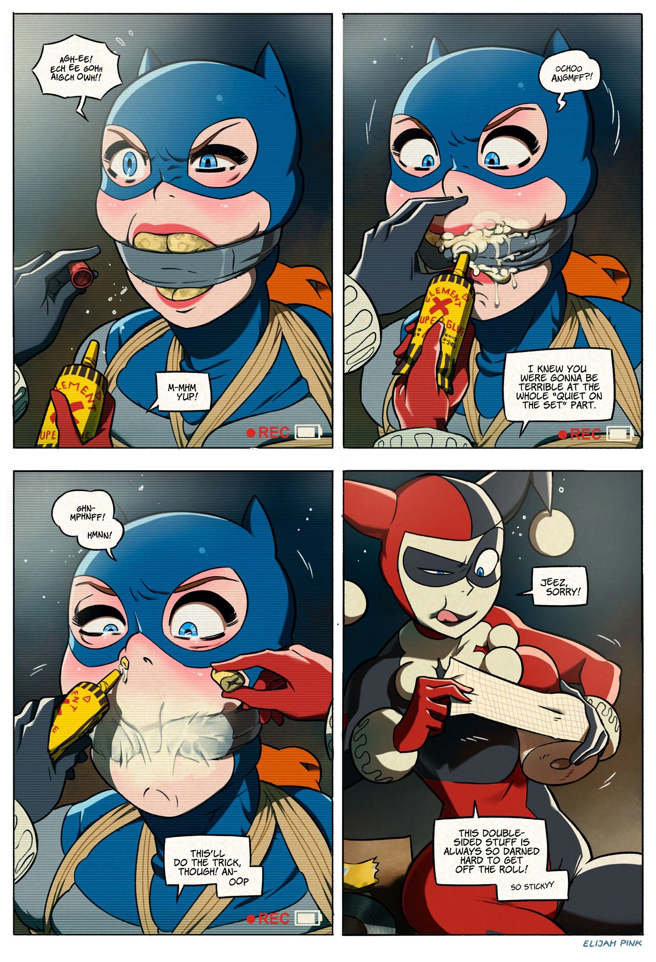 Harley Quinn mini comic page 2 full