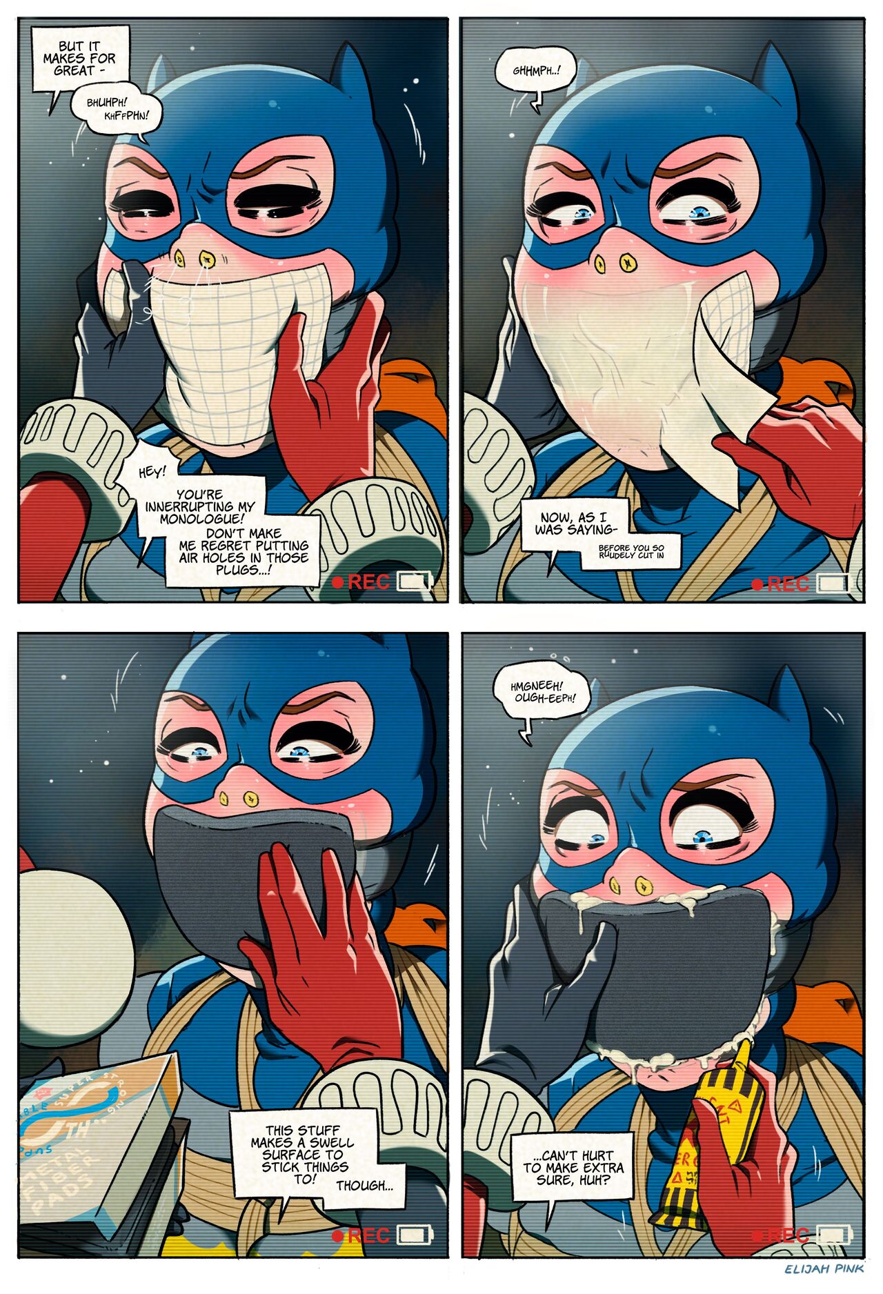 Harley Quinn mini comic page 3 full