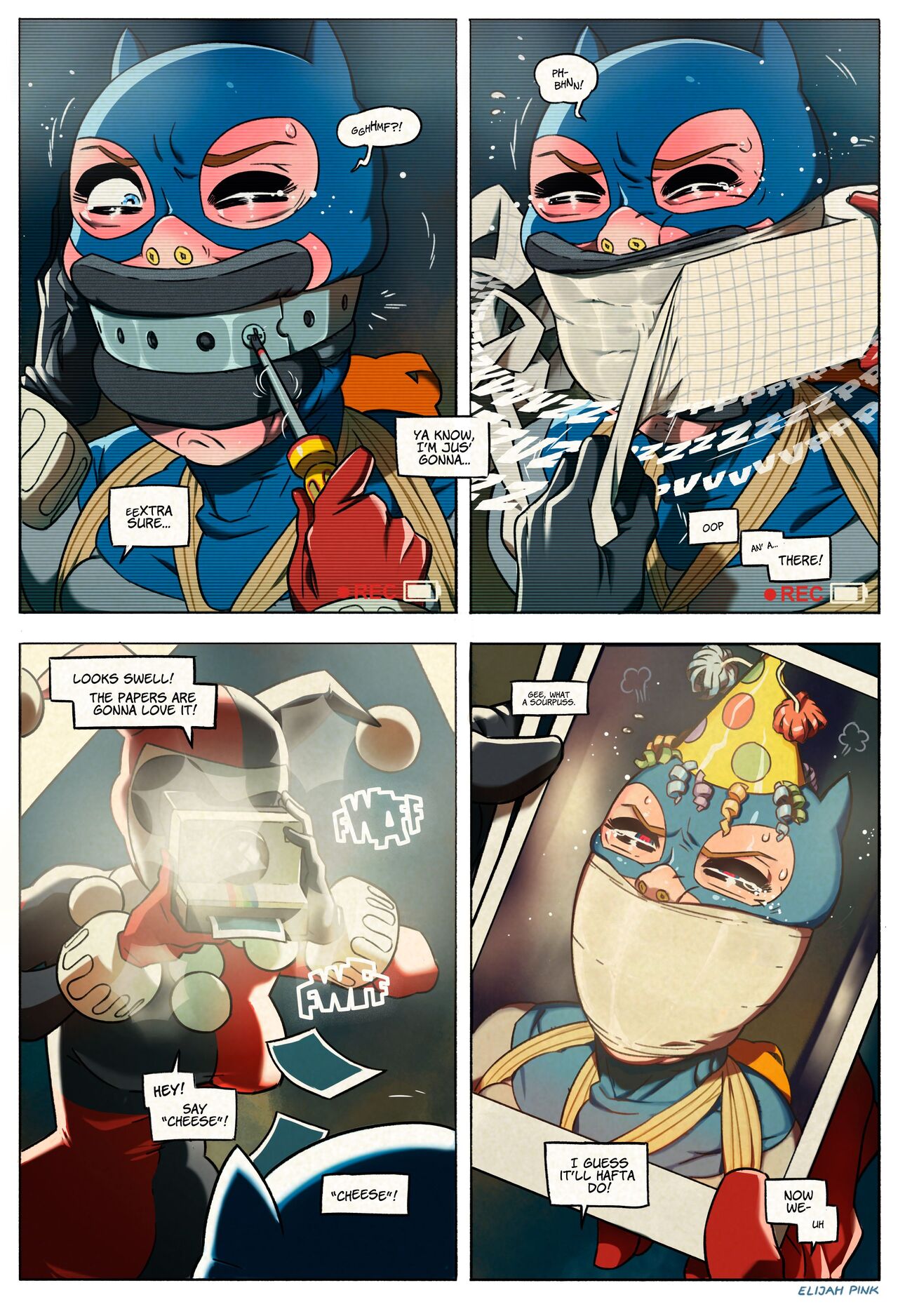 Harley Quinn mini comic page 4 full