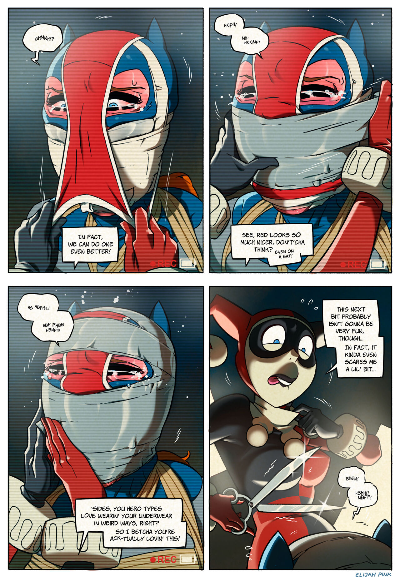Harley Quinn mini comic page 6 full