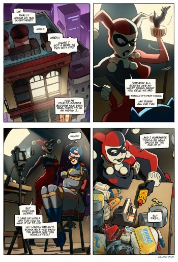 Harley Quinn mini comic cover
