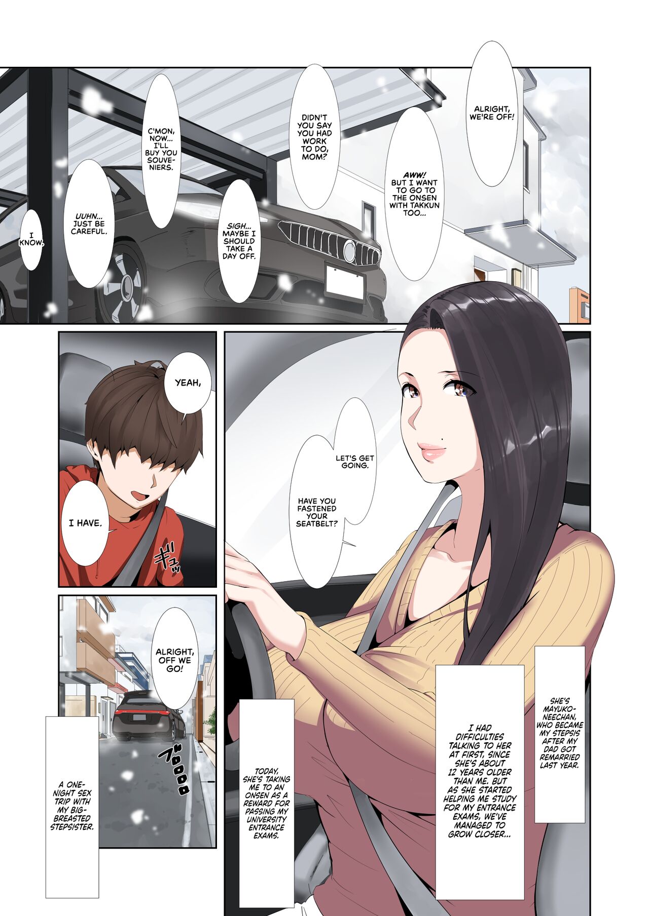 Goukaku Iwai no Fudeoroshi Koubi de Kintama Karappo ni Shite Kureru Bakunyuu Gishi | My Big-Breasted Stepsister Let Me Have My First Time With Her Until My Balls Were Empty as a Reward for Passing My Entrance Exams page 4 full