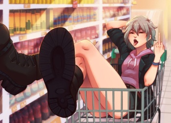 DateJournal Russian Girls Dating Sim CG cover