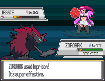 Jessie fucked by Zoroark cover