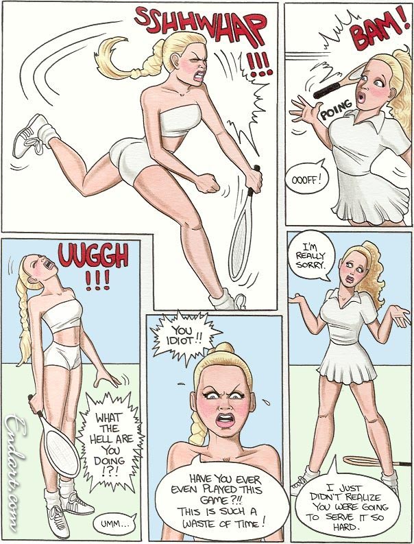 - Spanking Pamalee #3 - Tennis page 5 full