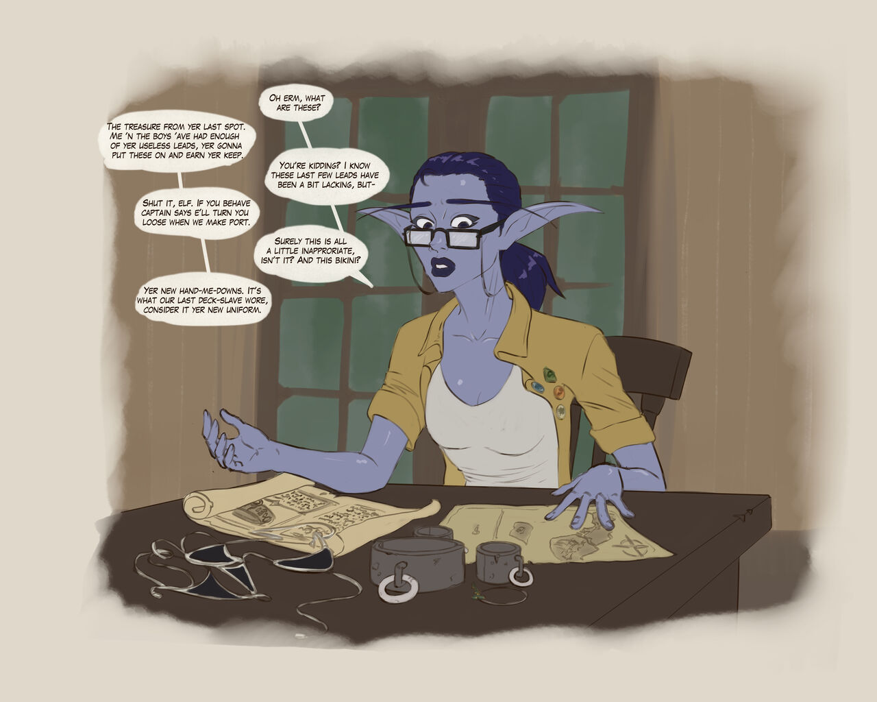 Elise's Pirate Adventure page 1 full