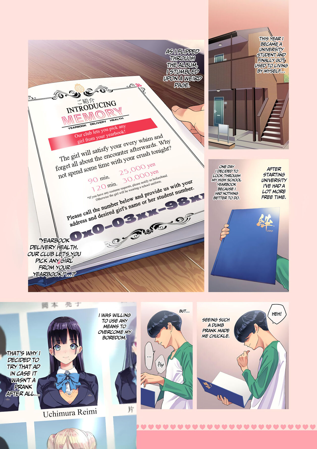 SotsuAl DeliHeal -Sotsugyou Album kara Classmate o Shimei Dekiru Fushigi na DeliHeal- page 2 full
