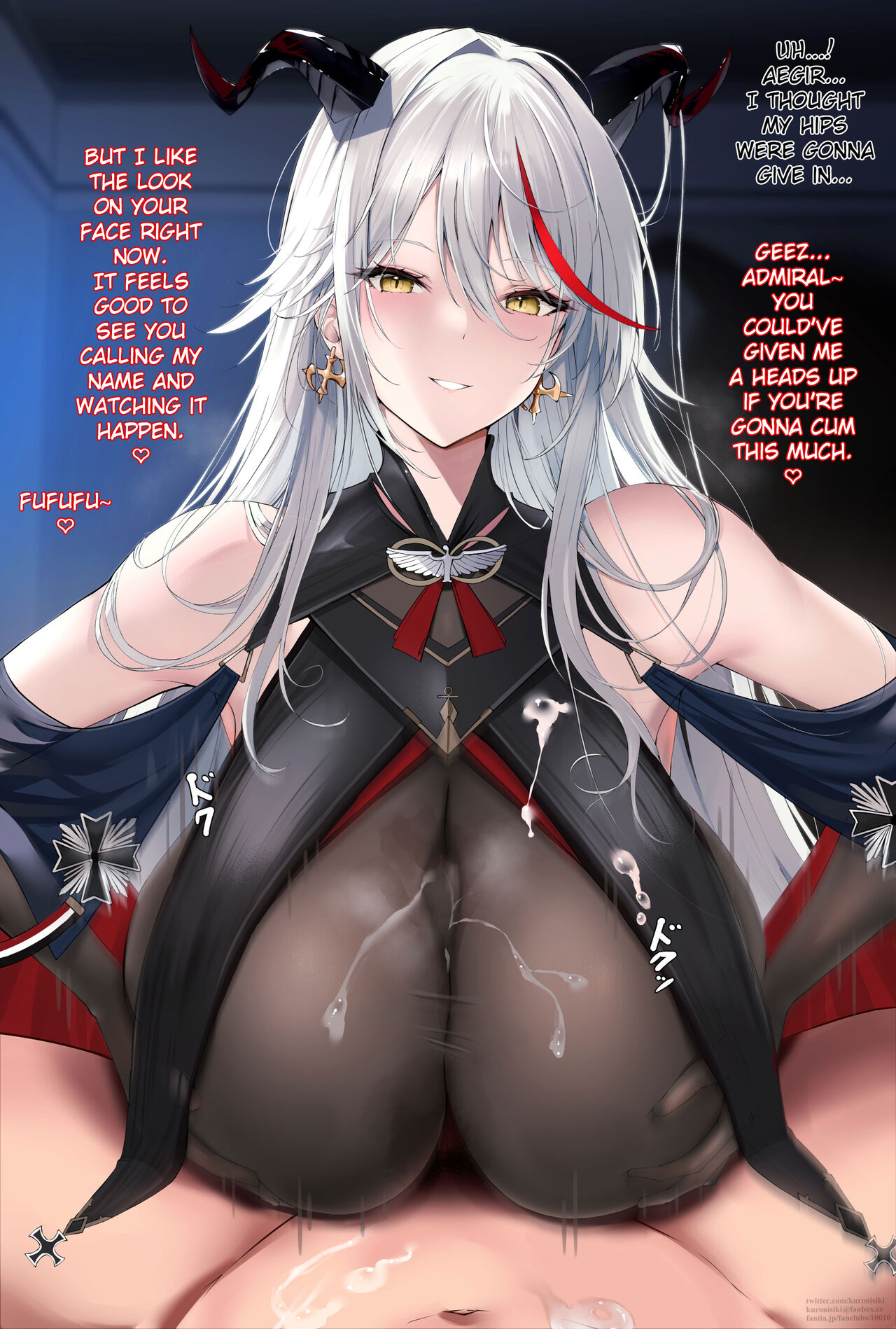 Shikikan ga Jibun no Mune ni Tsutsumarete Koe ni Naranai Koe o Dashite Shimau Koto ni Manzoku Shinagara Paizuri Shite Kureru Aegir page 3 full