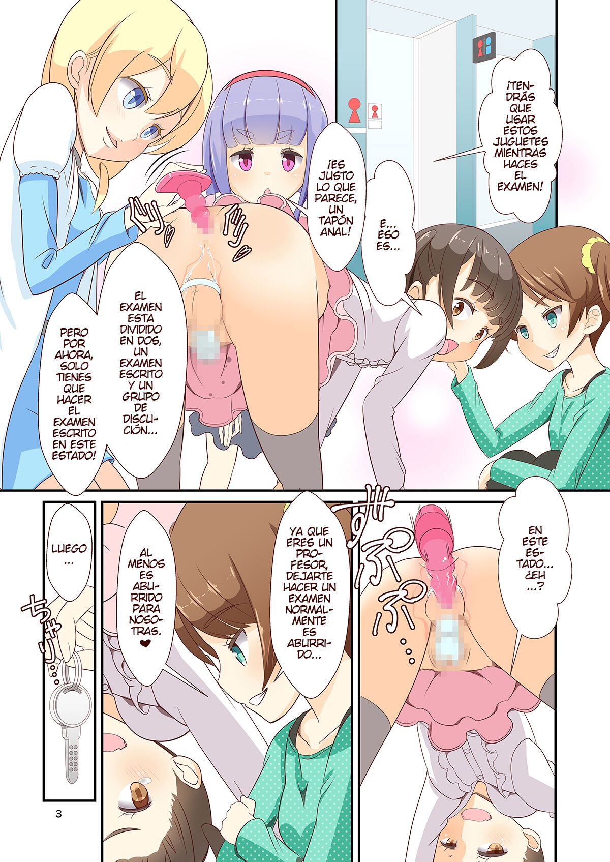 Sensei! Try dressing up like a little girl in a Mock Exam! page 5 full