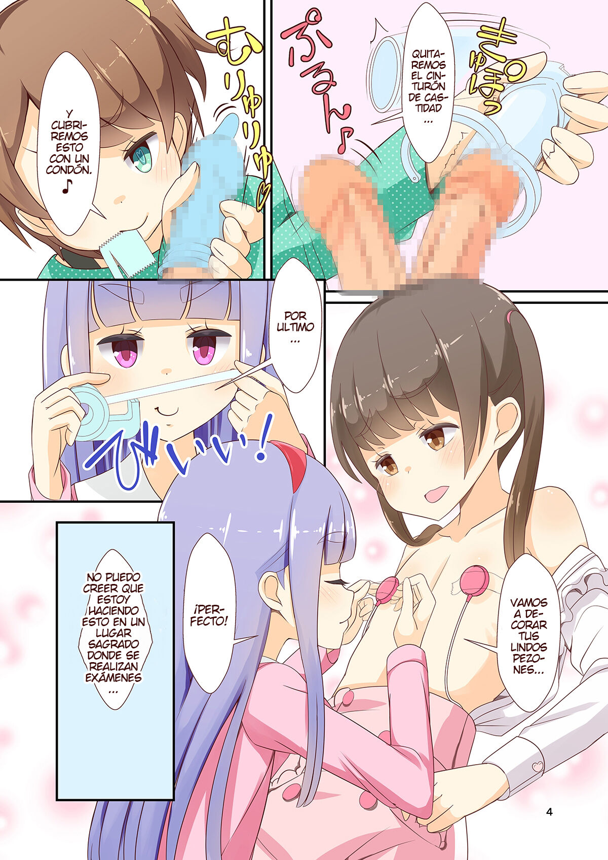 Sensei! Try dressing up like a little girl in a Mock Exam! page 6 full