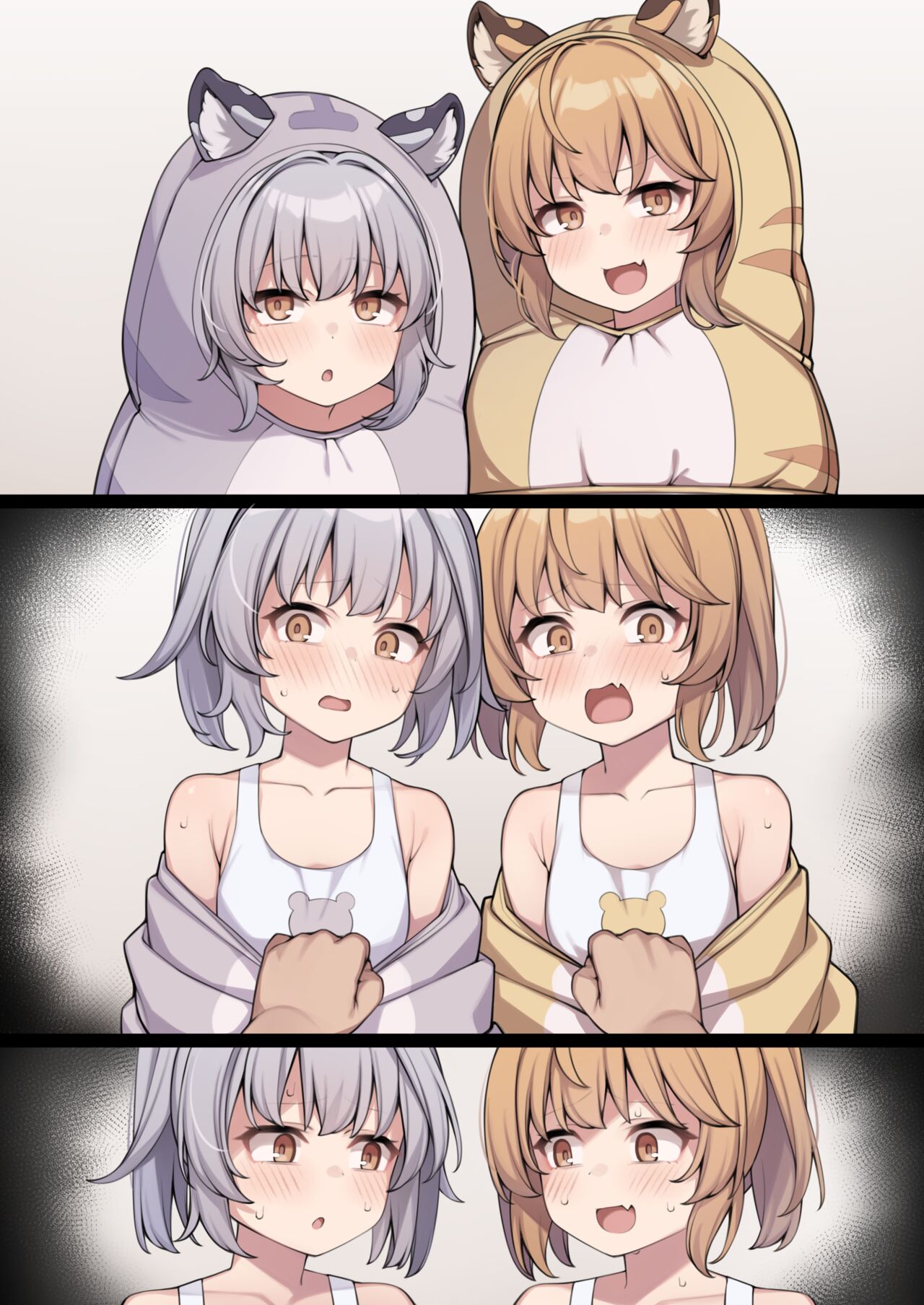歩ける寝袋でちゃんと逃げれるか双子と検証してみた page 7 full