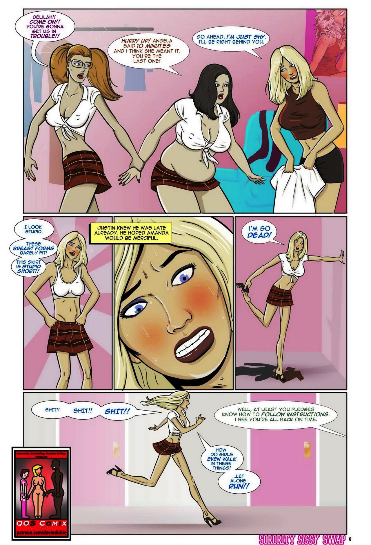Devin Dickie - Sorority Sissy Swap page 7 full