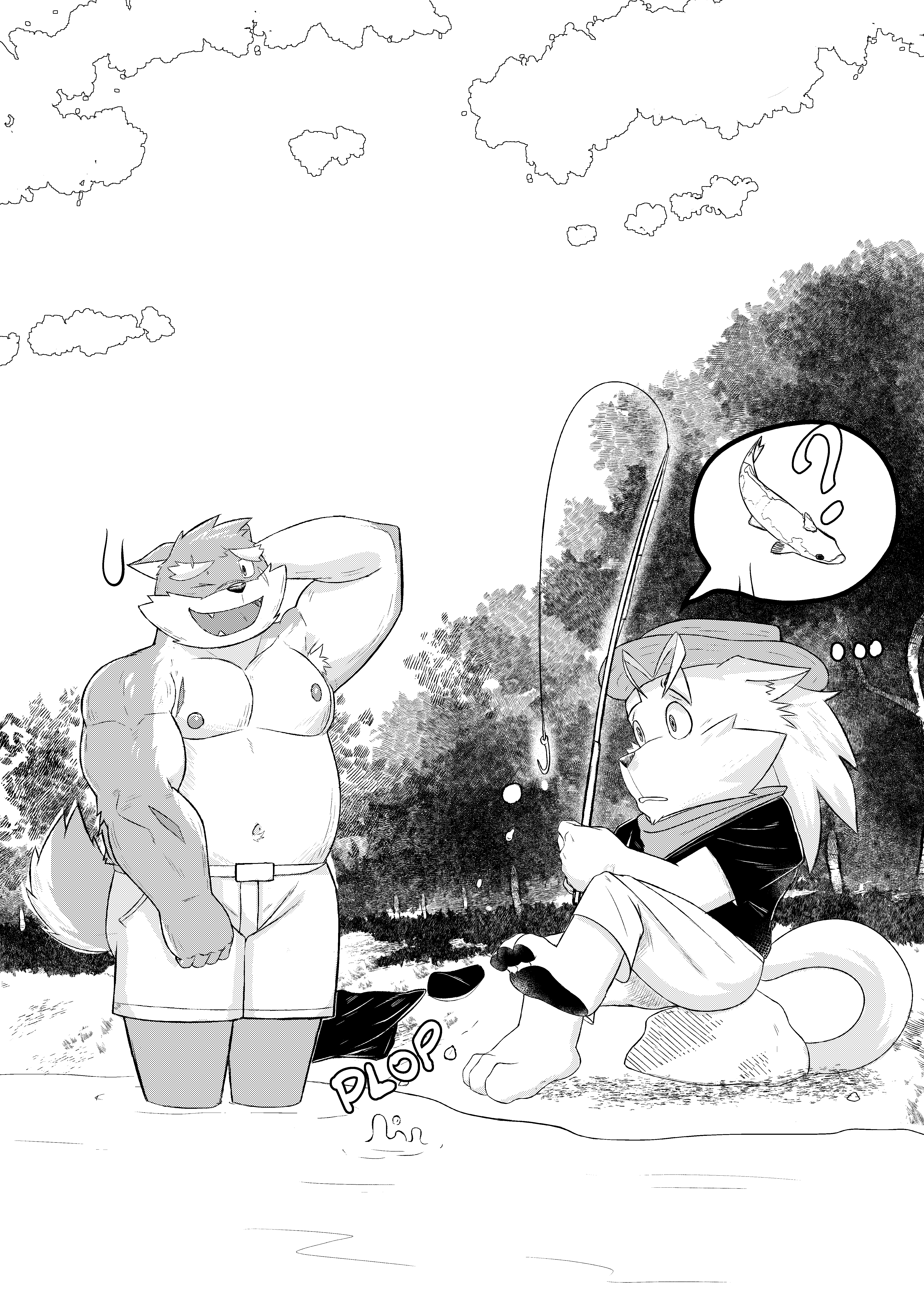 What did Moritaka get into? page 3 full