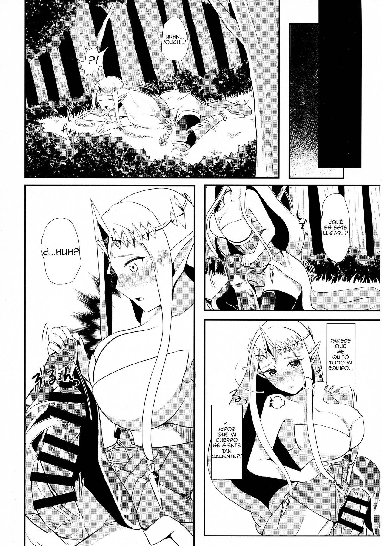 Toki Mawari Futanari Zelda Hime no Bousou ga Tomaranai! | ¡Viaje en el tiempo! ¡La princesa Zelda futa está fuera de control! page 9 full