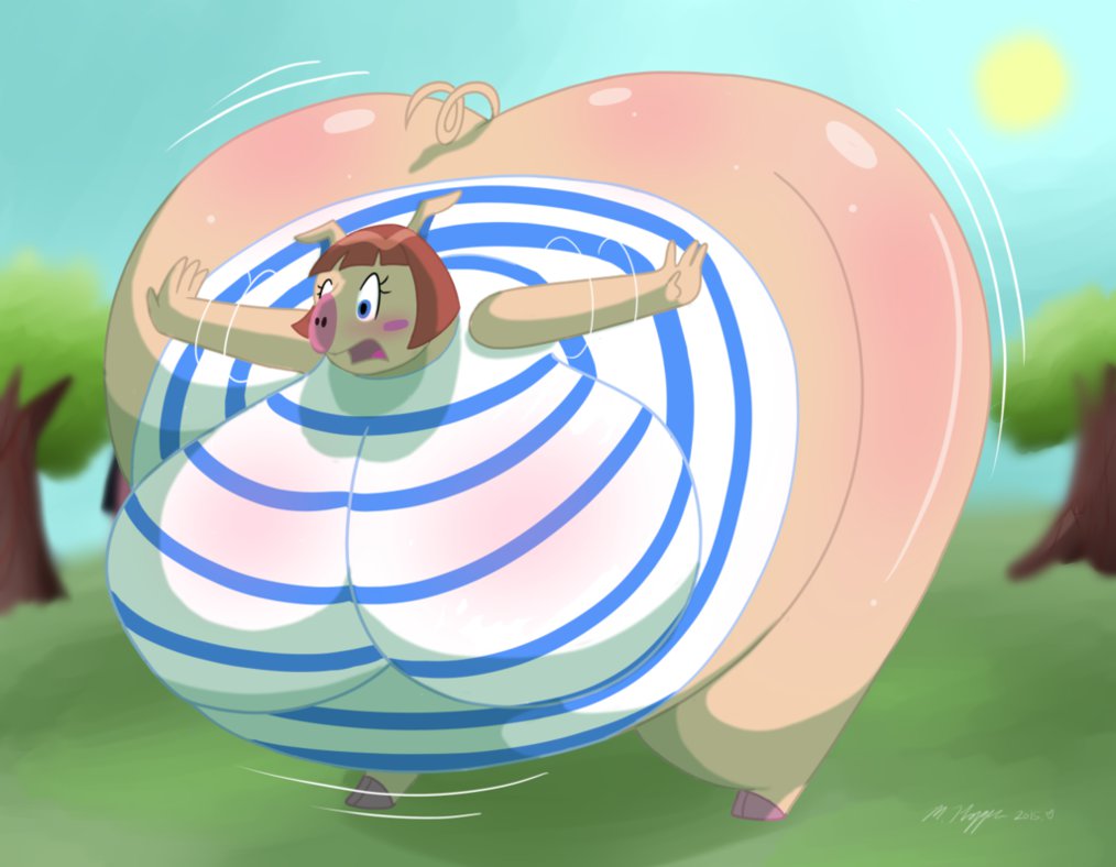 Peggy And The P-Balloon + Moon Pigs Complete page 9 full