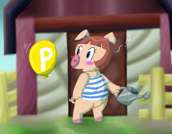 Peggy And The P-Balloon + Moon Pigs Complete cover