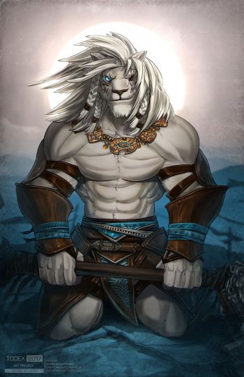 Ajani Goldmane cover