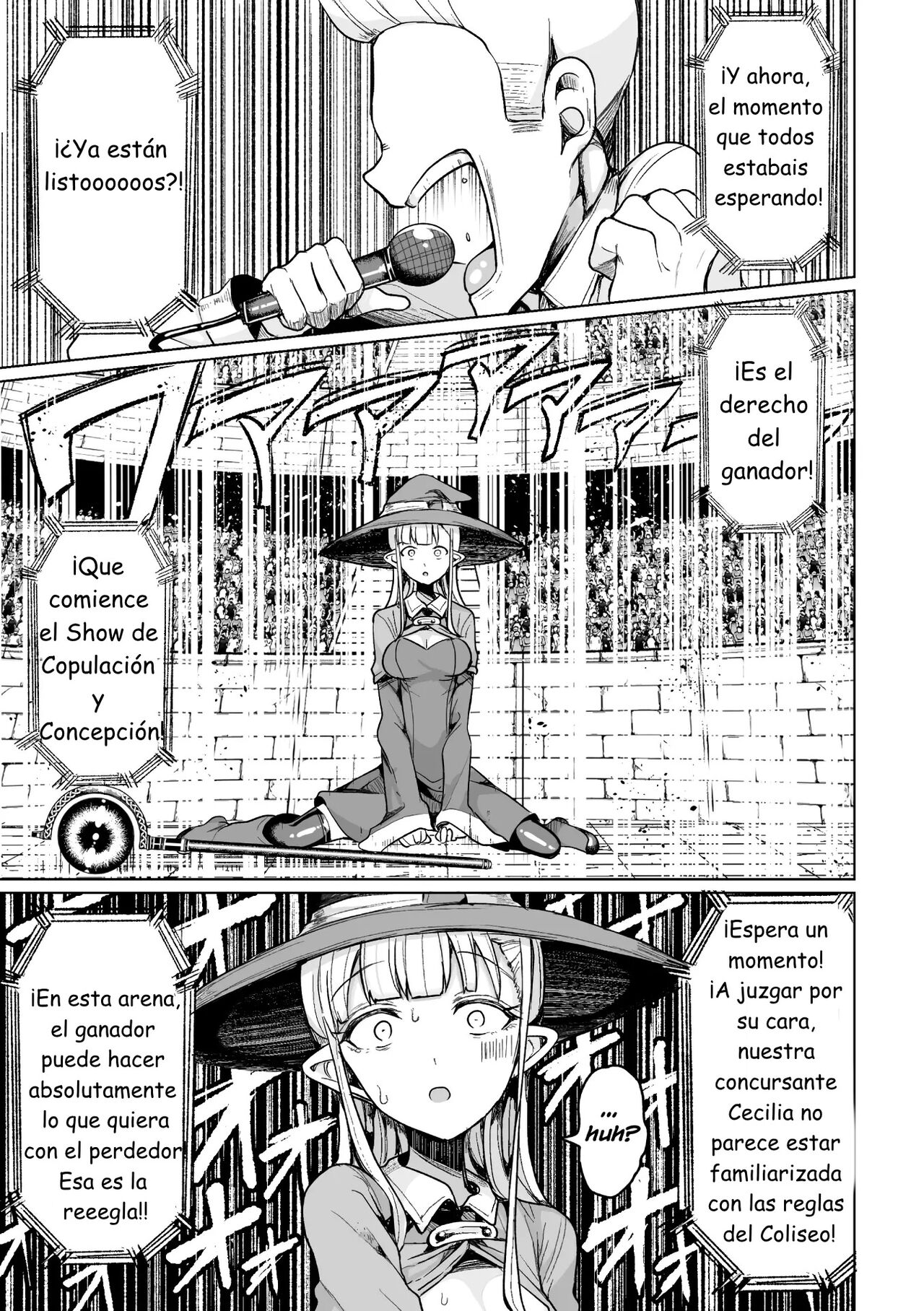 Tanetsuke Colosseum! Conception Colosseum! 1 page 8 full