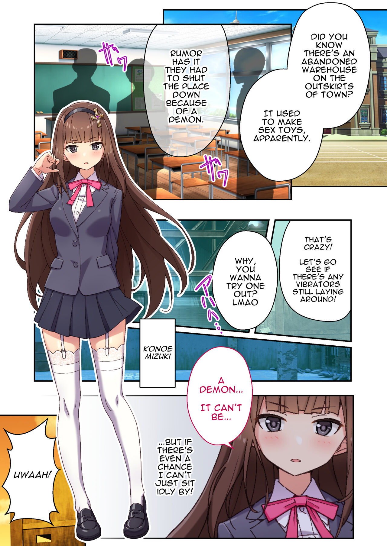 Sister Charlotte the Exorcist ~Bodily Beast Purification~ page 2 full