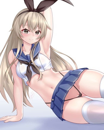 Shimakaze KC/Iris Heart Neptunia/ Sakamata Chloe/Lumine Genshin cover