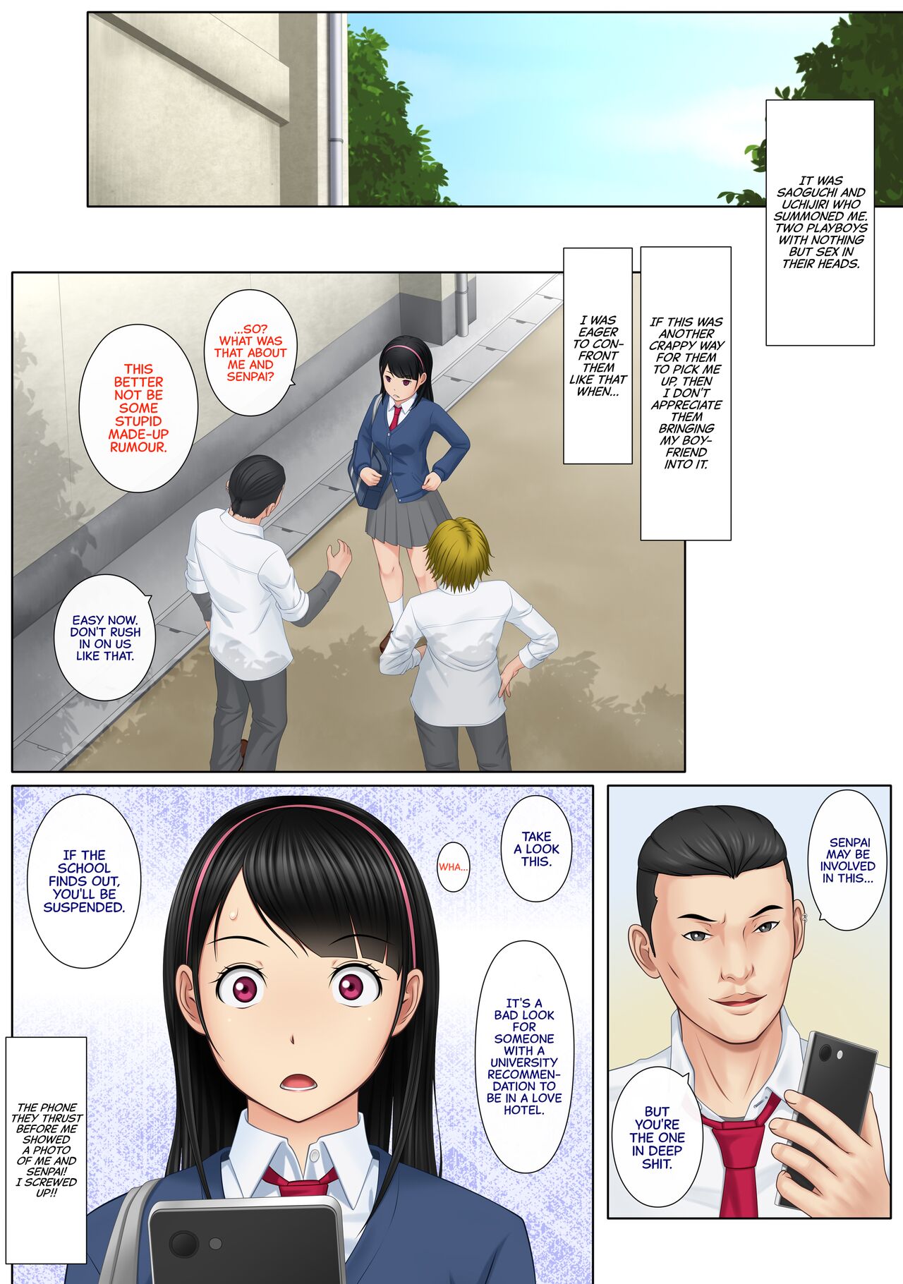 Kaikan ≠ Kareshi ~Kuchioshii Konna Yatsura ni Ikasarechau Nante~ | Pleasure ≠ Boyfriend ~I Can't Believe Guys As Annoying As These Are Making Me Cum~ page 8 full