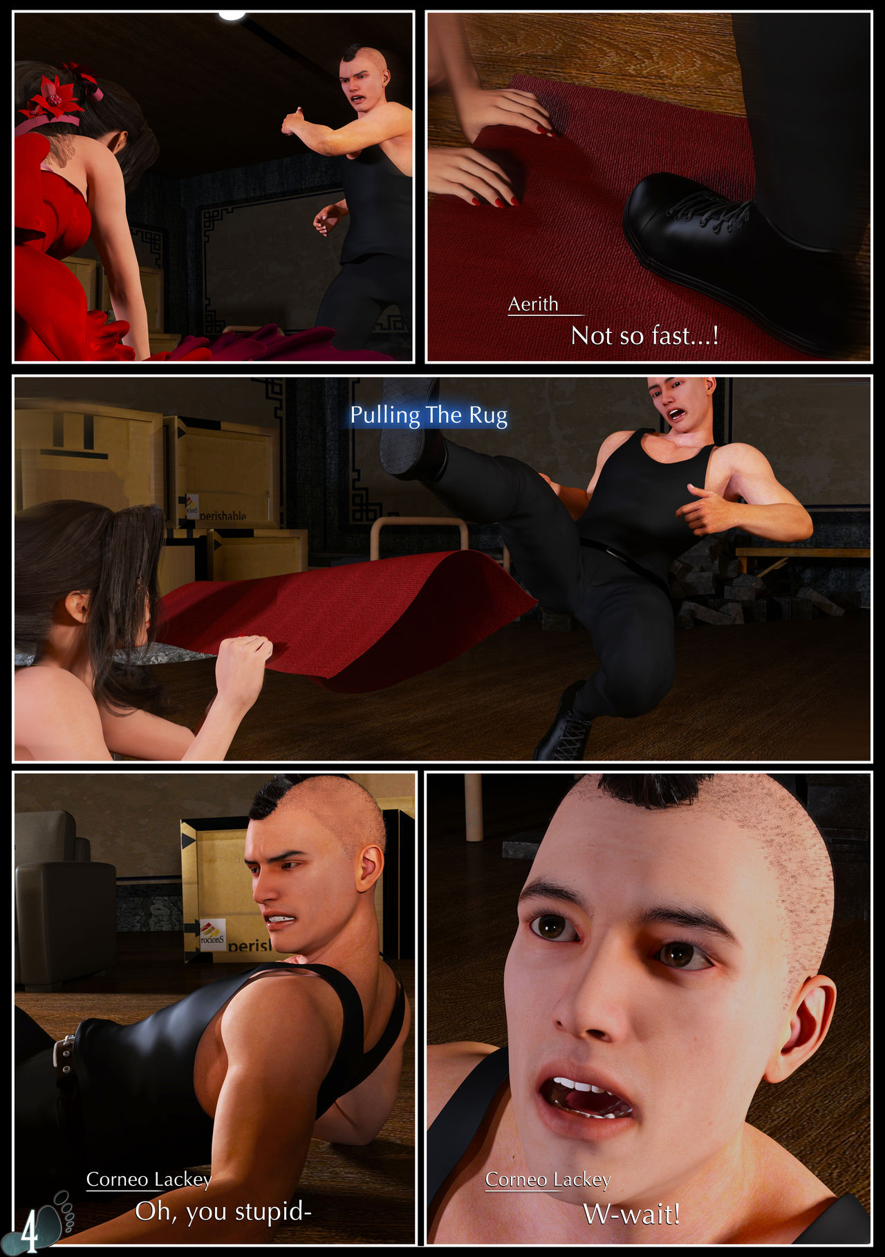 Final Feetasy VII Remake - Chapter 1 page 7 full