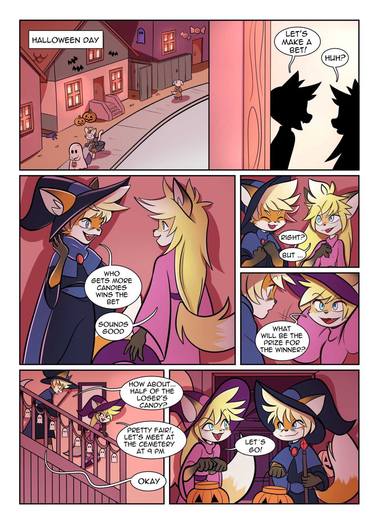 All Hallows Treat page 1 full