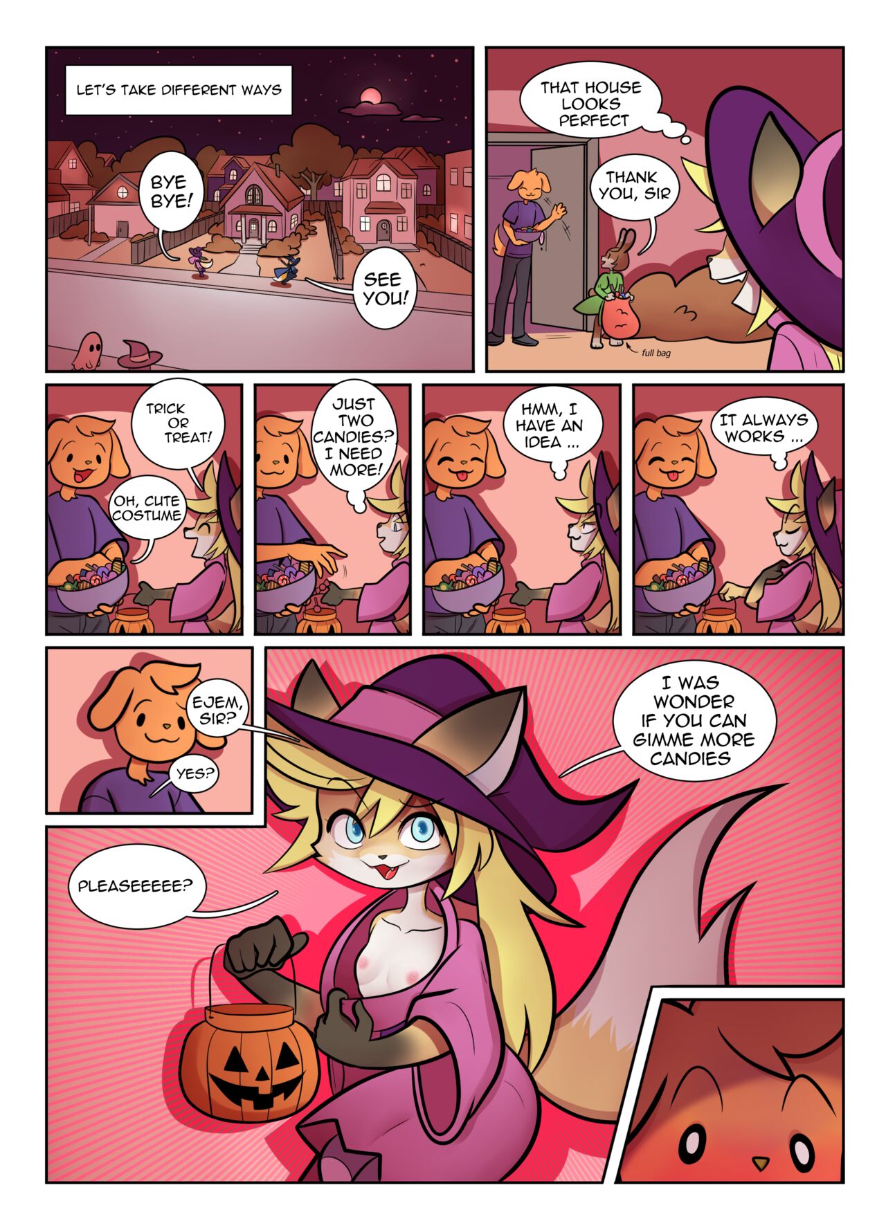 All Hallows Treat page 2 full
