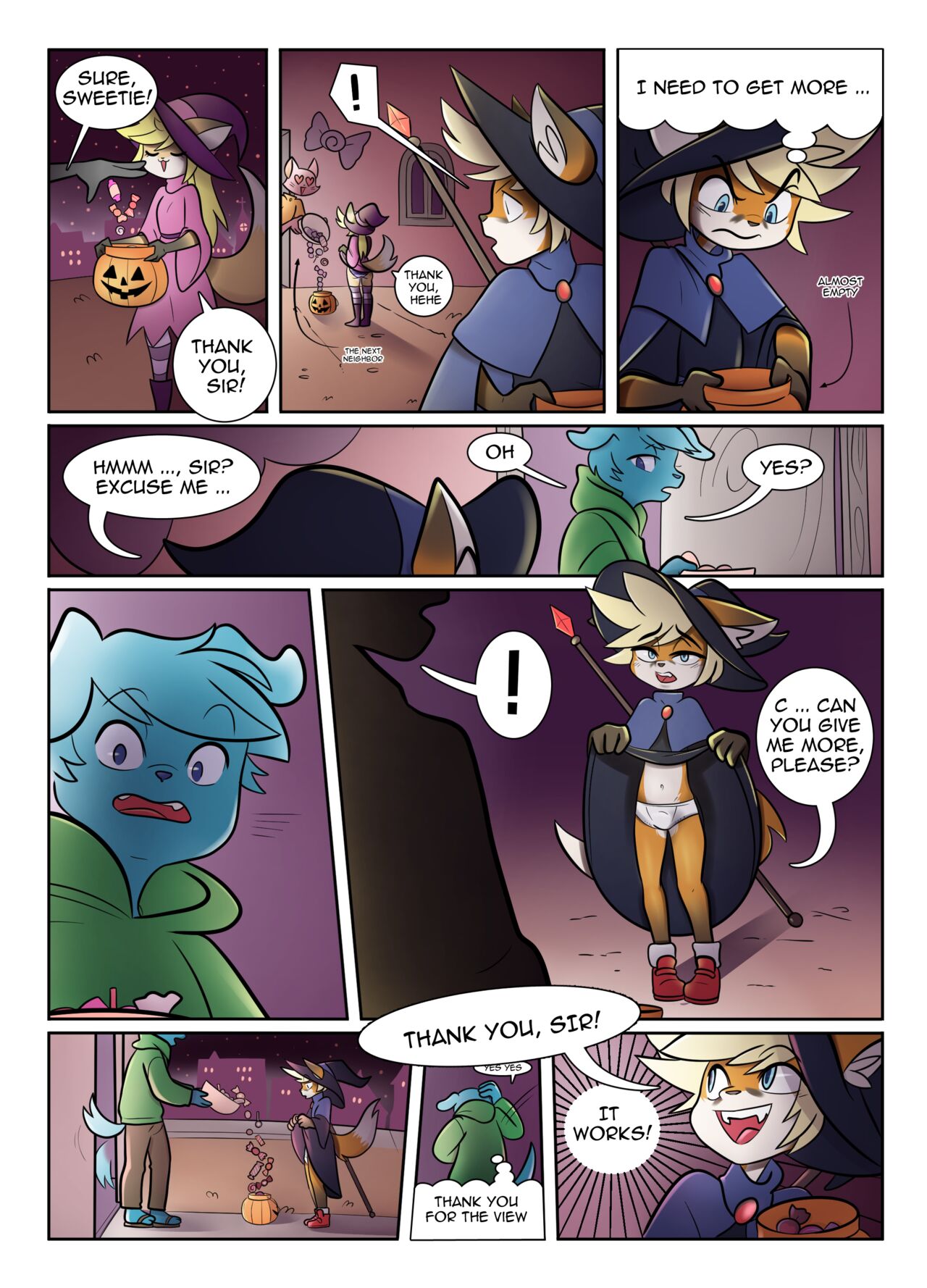 All Hallows Treat page 3 full