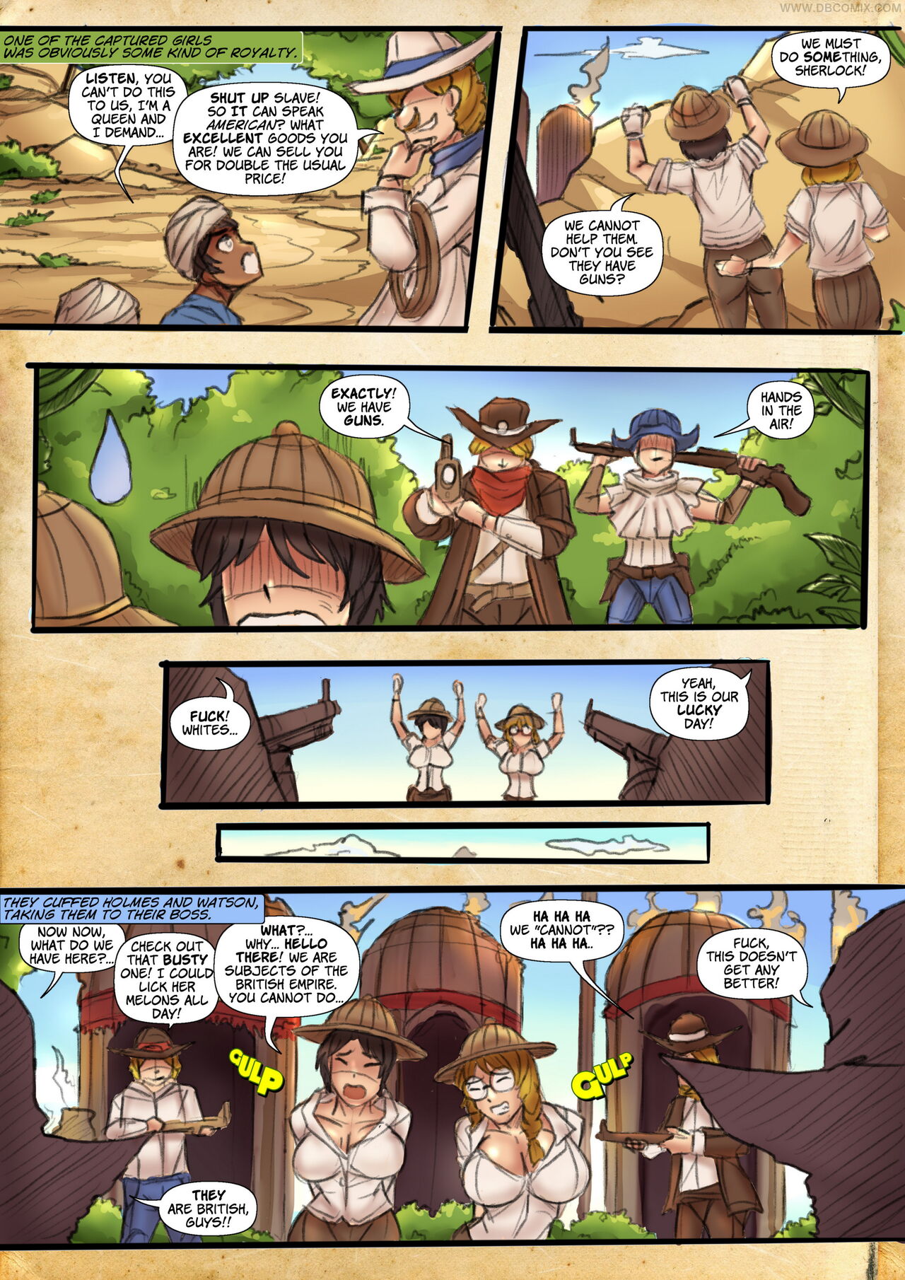DBComix - Sherlock Holmes 4 - Crossover Boundy Hunter page 7 full