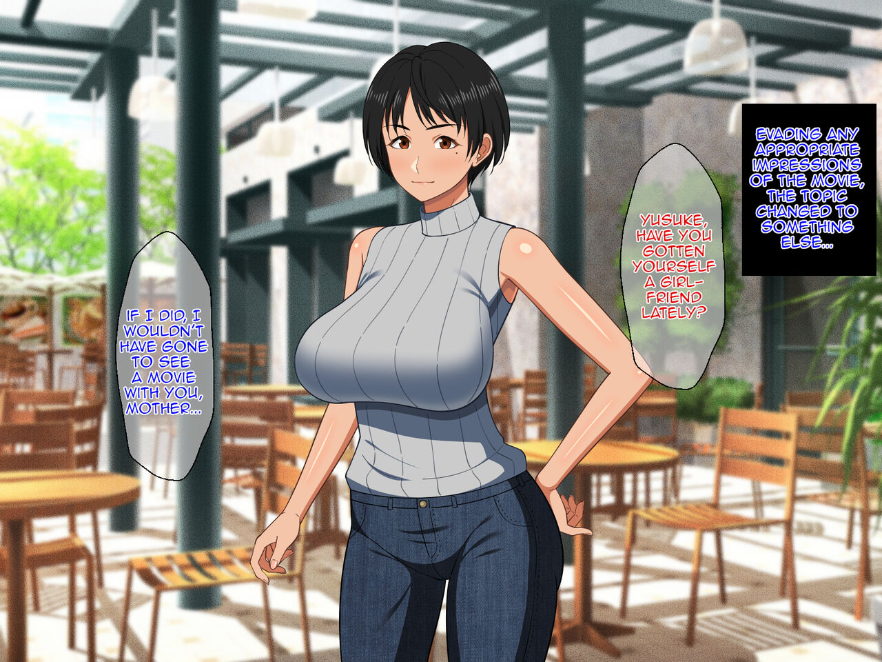 Nakayoshi Boshi wa Otomari Date de Nakadashi Sex o suru | Close Mother and Son on an Overnight Date Have Creampie Sex page 4 full