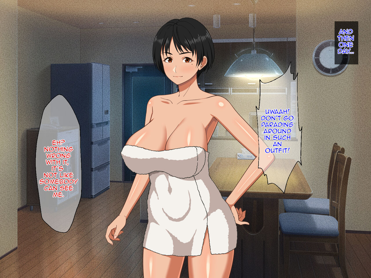 Nakayoshi Boshi wa Otomari Date de Nakadashi Sex o suru | Close Mother and Son on an Overnight Date Have Creampie Sex page 9 full