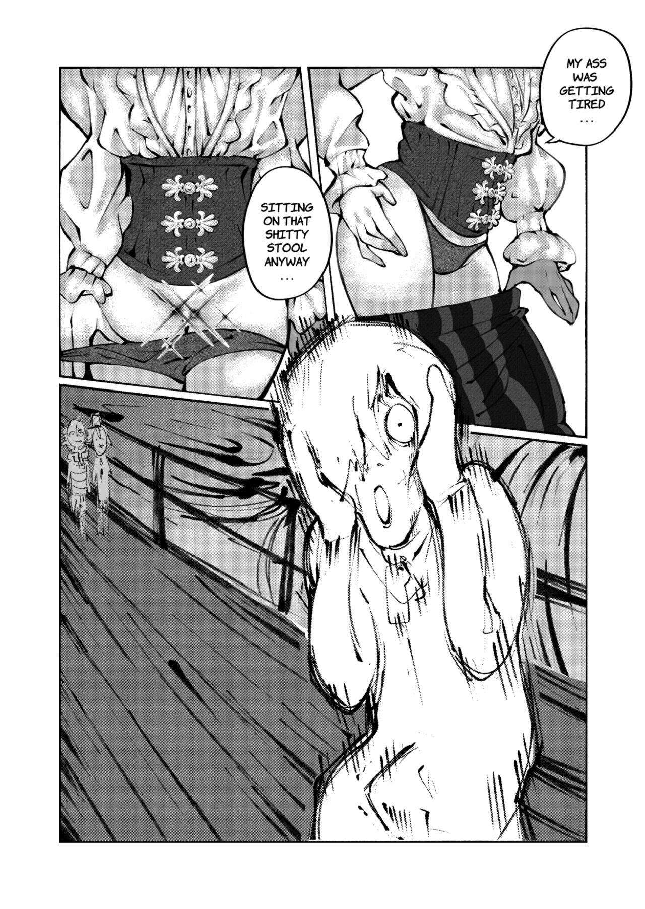 Help! There's Something Wrong With My C♂ck?! And Now The Bratty Painter Won't Leave Me Alone!!! page 7 full